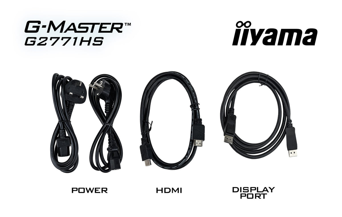 iiyama G-MASTER G2771HS-B1 computer monitor 68.6 cm (27") 1920 x 1080 pixels Full HD Black