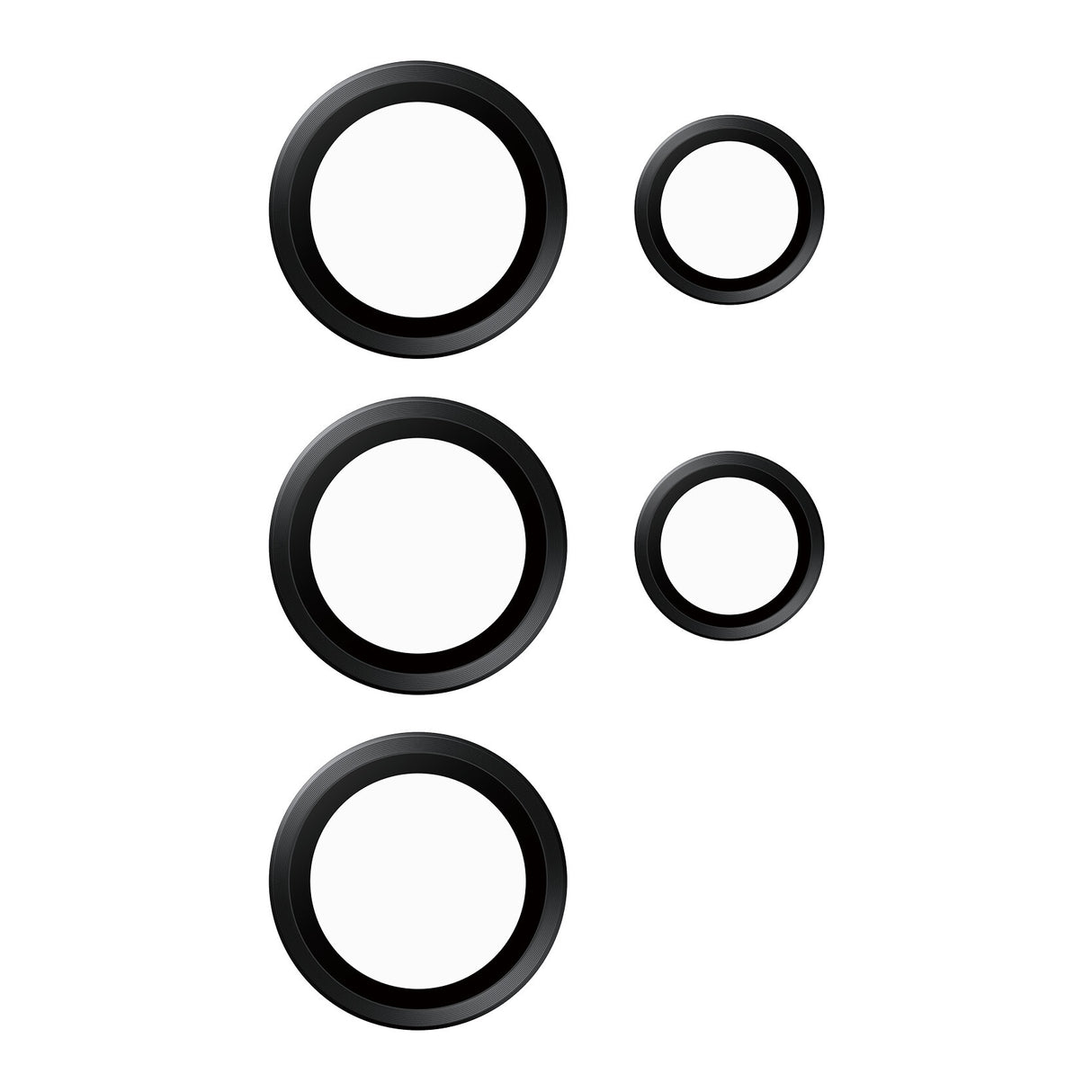 PanzerGlass ® Hoops® Kameralinsebeskytter Sort Samsung Galaxy S24 Ultra