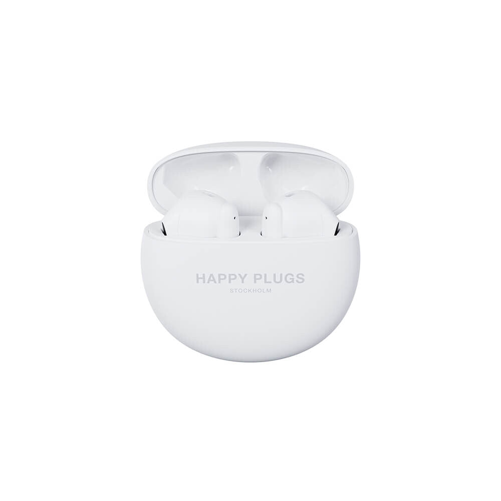 Happy Plugs Høretelefoner Joy Lite In-Ear TWS Hvid