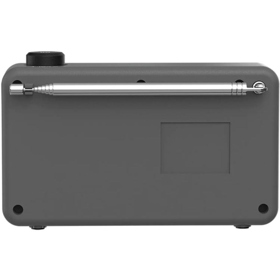 Kenwood CR-M25DAB-H Portable DAB+ radio m/ Bluetooth og indbygget batteri - grå