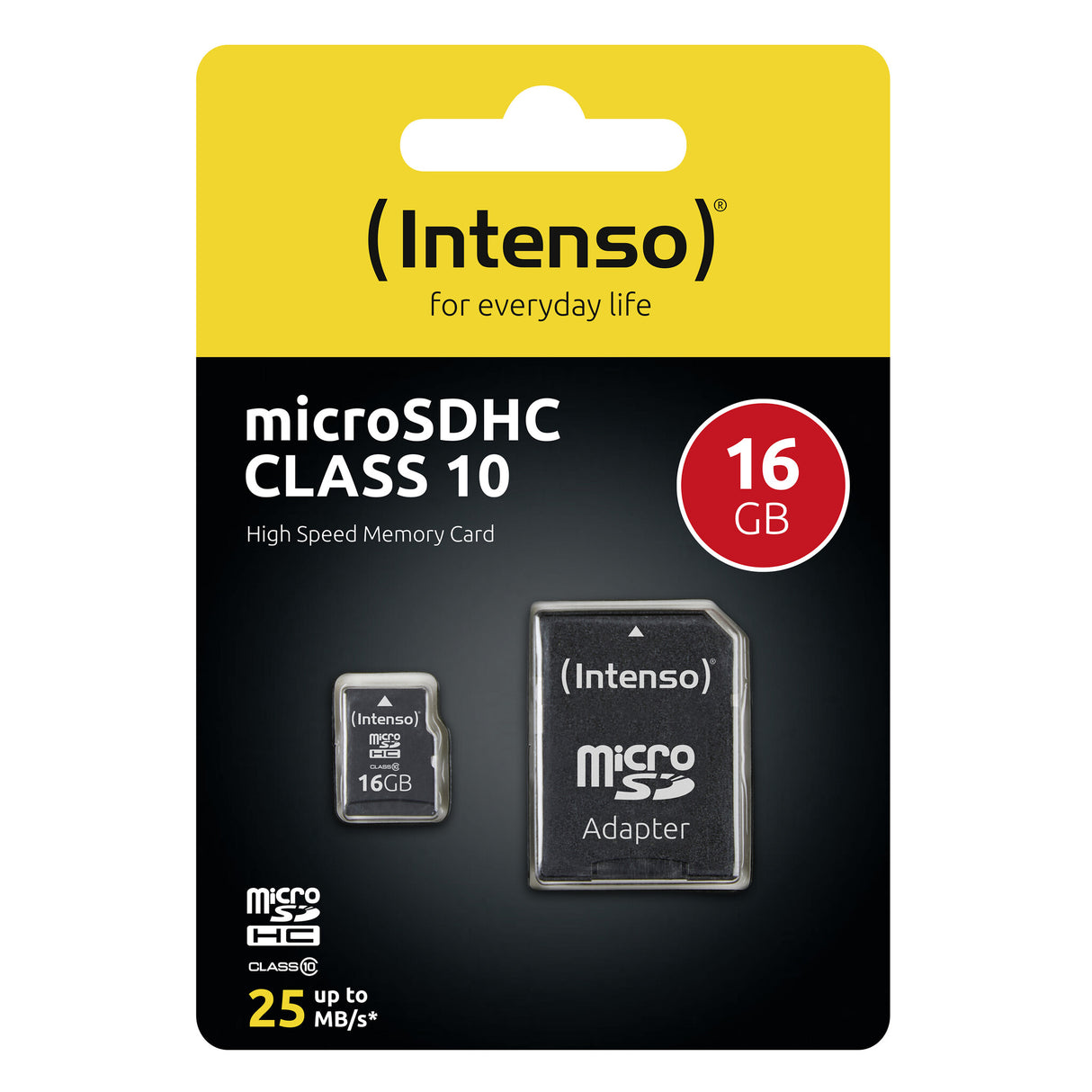 Intenso 16GB MicroSDHC Klasse 10