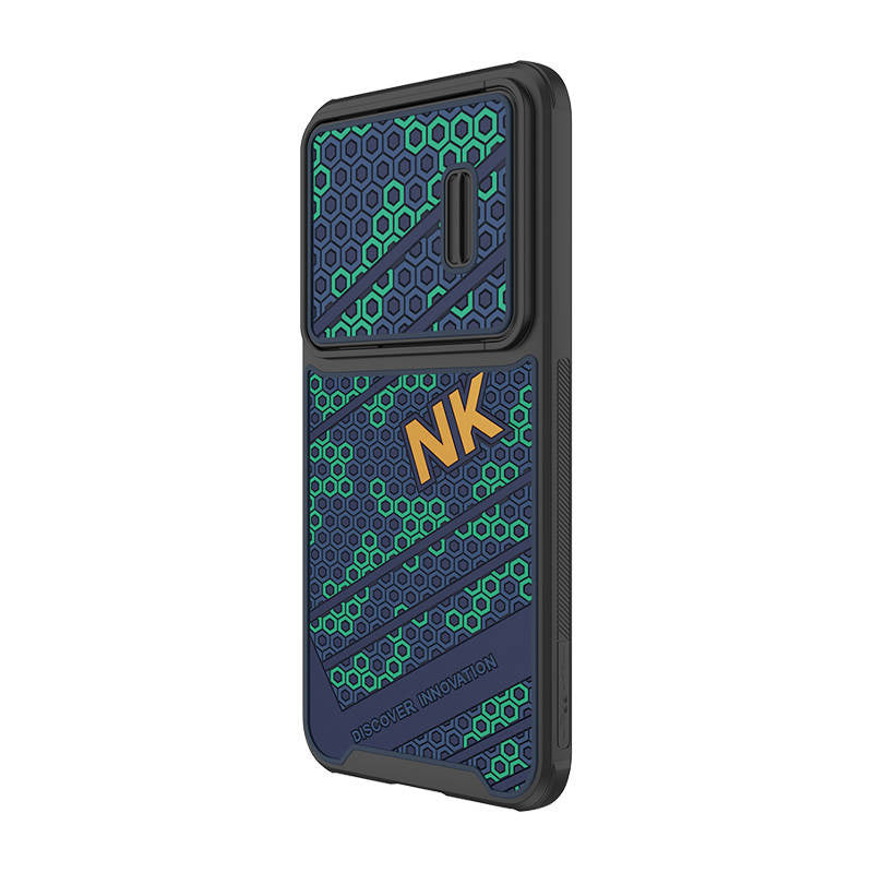 Nillkin Striker-hylster til Samsung Galaxy S23 (Blue Green)