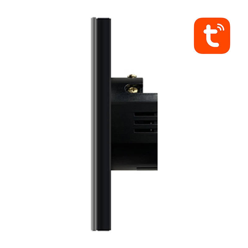 Smart Light Switch WiFi Avatto TS02-EU-B2 2 vej (sort)