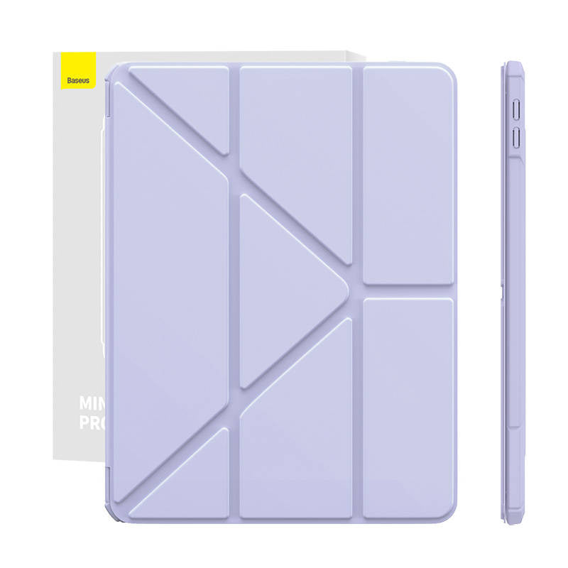 Baseus Minimalist Series IPad 10.2" beskyttelsesfodral (lila)