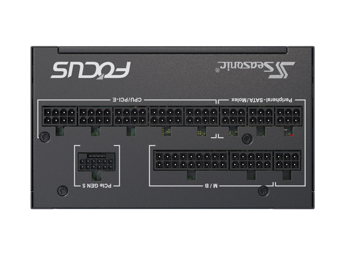 Seasonic Focus GX ATX 3.0 enhed til strømforsyning 1000 W 20+4 pin ATX Sort