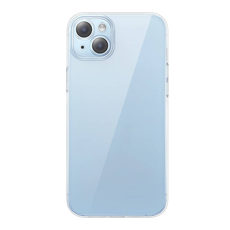 Gennemsigtigt æske og hærdet glas sæt Baseus Corning til iPhone 14 Plus