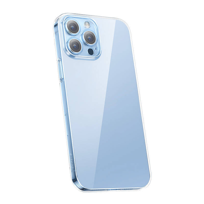 Gennemsigtigt æske og hærdet glas sæt Baseus Corning til iPhone 13 Pro