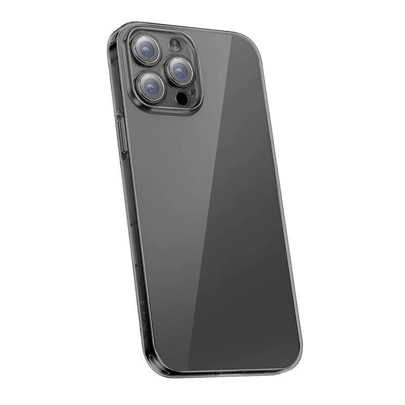 Gennemsigtigt æske og hærdet glas sæt Baseus Corning til iPhone 12 Pro