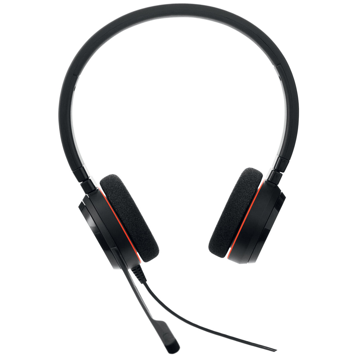 Jabra Evolve 20 Headset Ledningsført Kontor/Callcenter USB Type-C / USB Type-A Sort