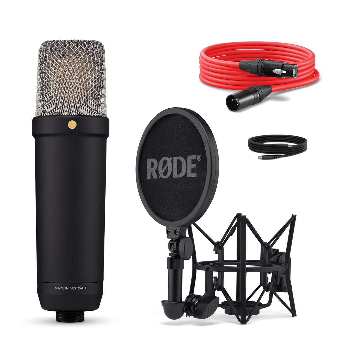 RØDE NT1-A 5th Gen Sort Studiemikrofon
