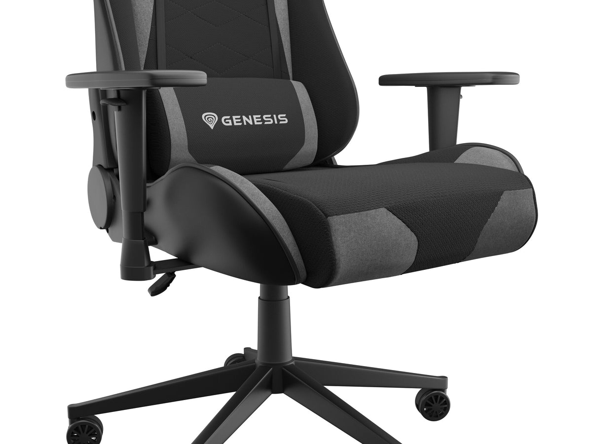 GENESIS Nitro 440 G2 PC gamingstol Polstret sæde Sort, Grå