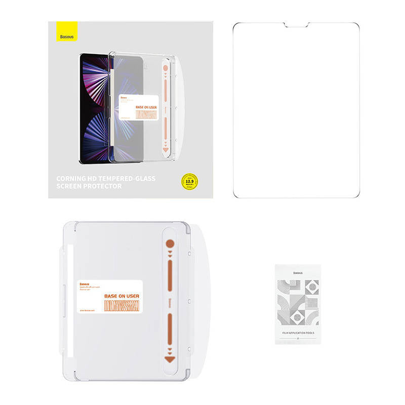 Hærdet glas Baseus Corning 0,4 mm til Pas Pro 12,9 "