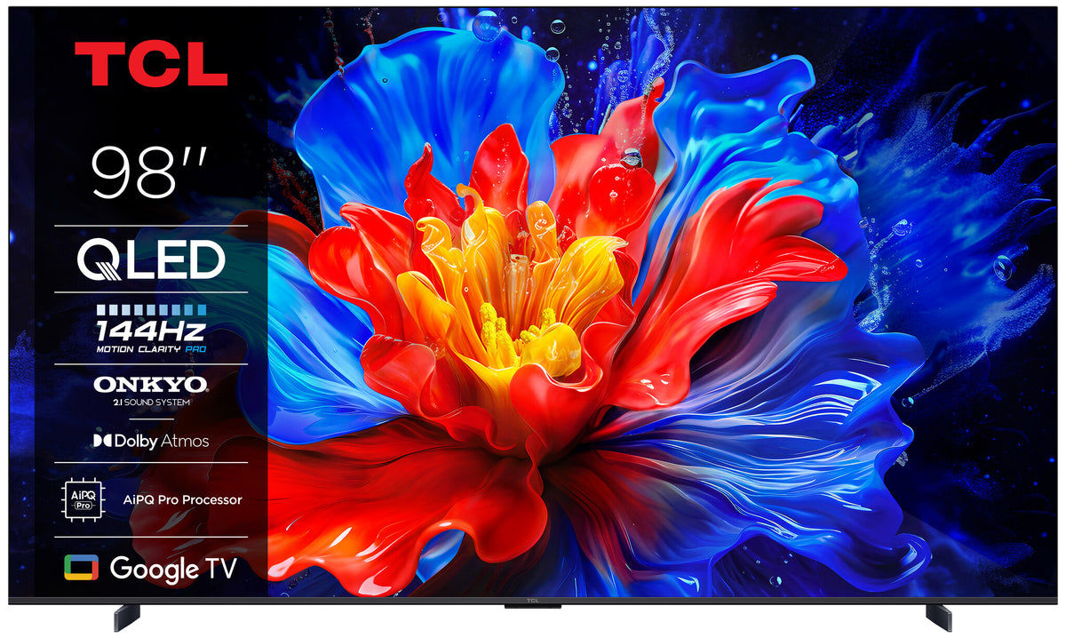 TCL P8K 98P8K TV 2,49 m (98") 4K Ultra HD Smart TV Wi-Fi Metallic 450 cd/m²