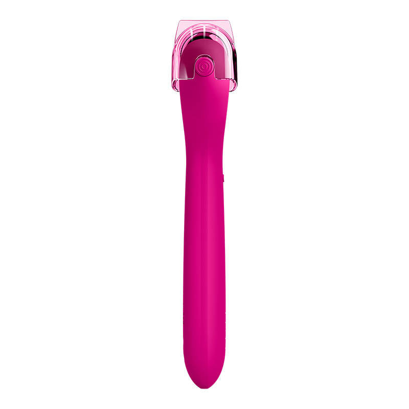 MicroNeedle Face&Body Roller 9in1 Geske med APP (magenta)