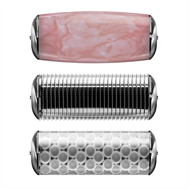 Micro Needle Face&Body Roller 9in1 Geske med APP (starlight)