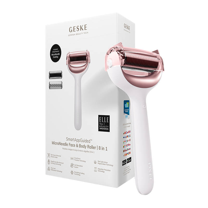 Micro Needle Face&Body Roller 8in1 Geske med APP (starlight)