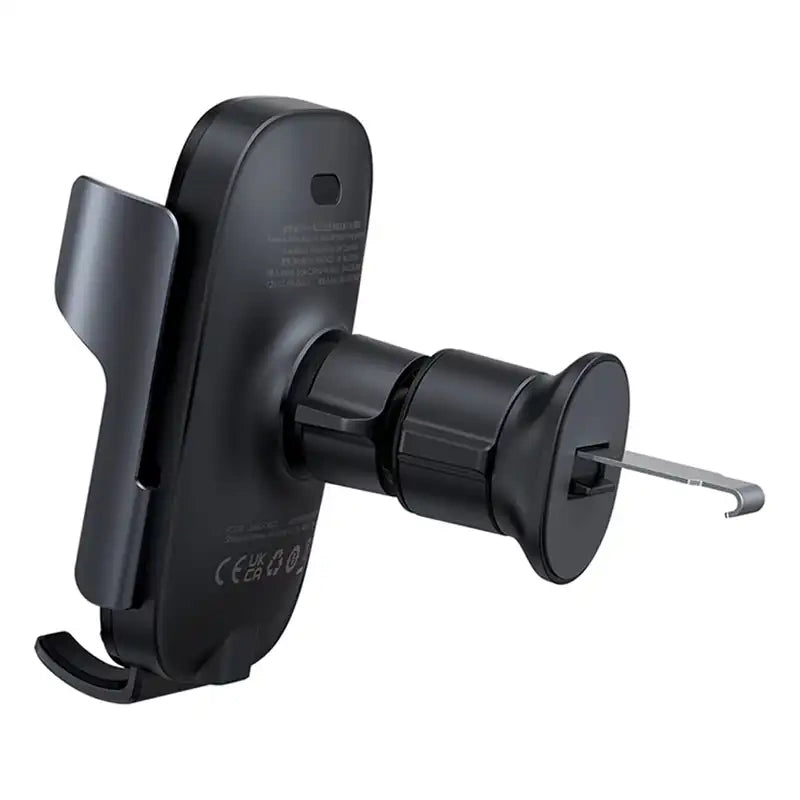 Trådløs opladning Bil Mount Baseus MilkyWay Pro 15W (sort)