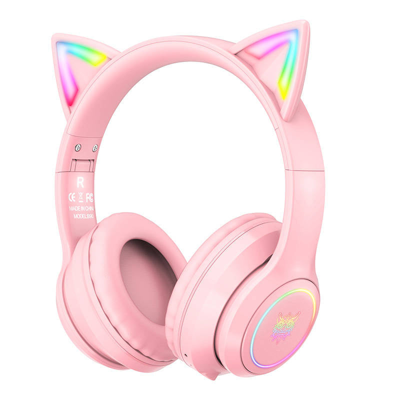 Høretelefoner til spil ONIKUMA B90 Pink