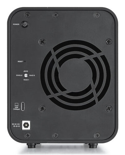 TerraMaster D2-320 disk array Desktop Sort