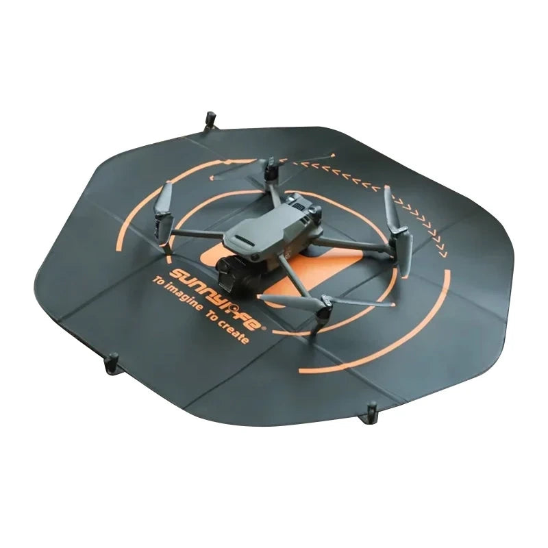 Landingsplads til droner Sunnylife 80cm hexagon - Dobbeltsidig (TJP11)