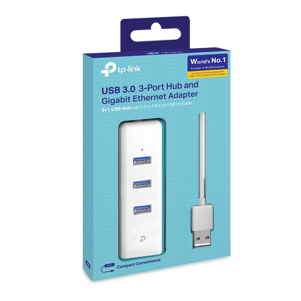 TP-LINK UE330 Gigabit Ethernet Network Adapter 3-Port
