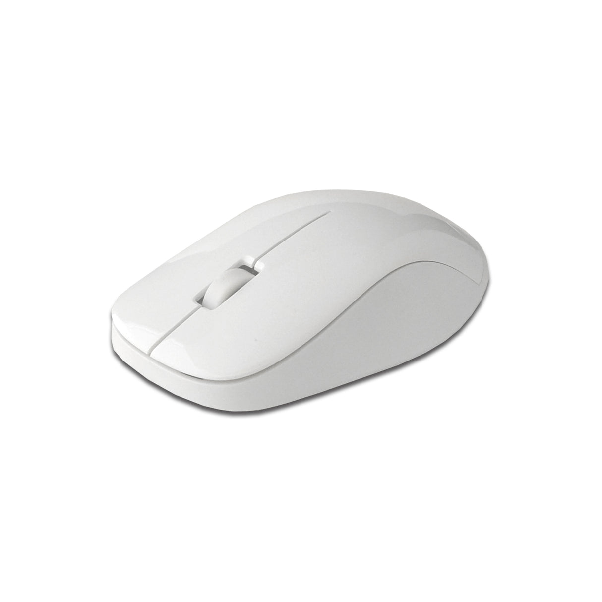 MediaRange MROS106 tastatur Mus inkluderet Hjem RF trådløst QWERTZ Tysk Sølv, Hvid