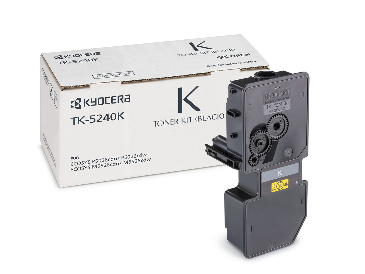 KYOCERA TK-5240K tonerpatron 1 stk Original Sort