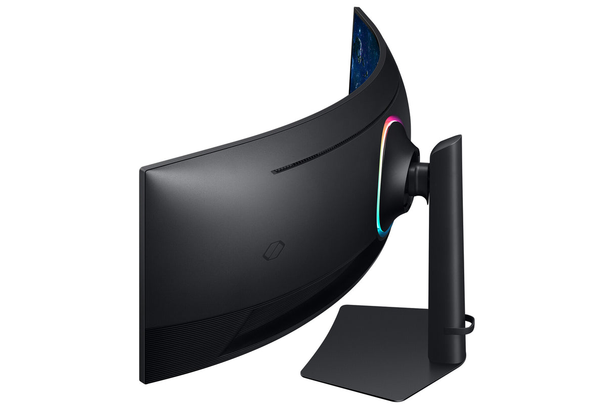 Samsung G95C computerskærm 124,5 cm (49") 5120 x 1440 pixel Dual QHD LED Sort