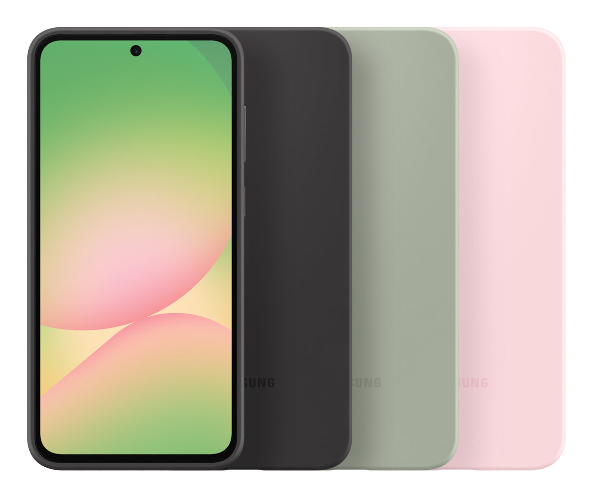 Samsung EF-PA566 mobiltelefon etui 17 cm (6.7") Cover Sort