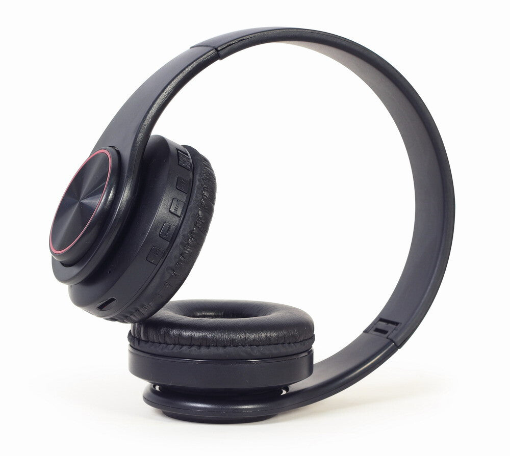 Gembird BHP-LED-01 hovedtelefoner/headset Kabel & trådløs Musik/hverdag Micro-USB Bluetooth Sort