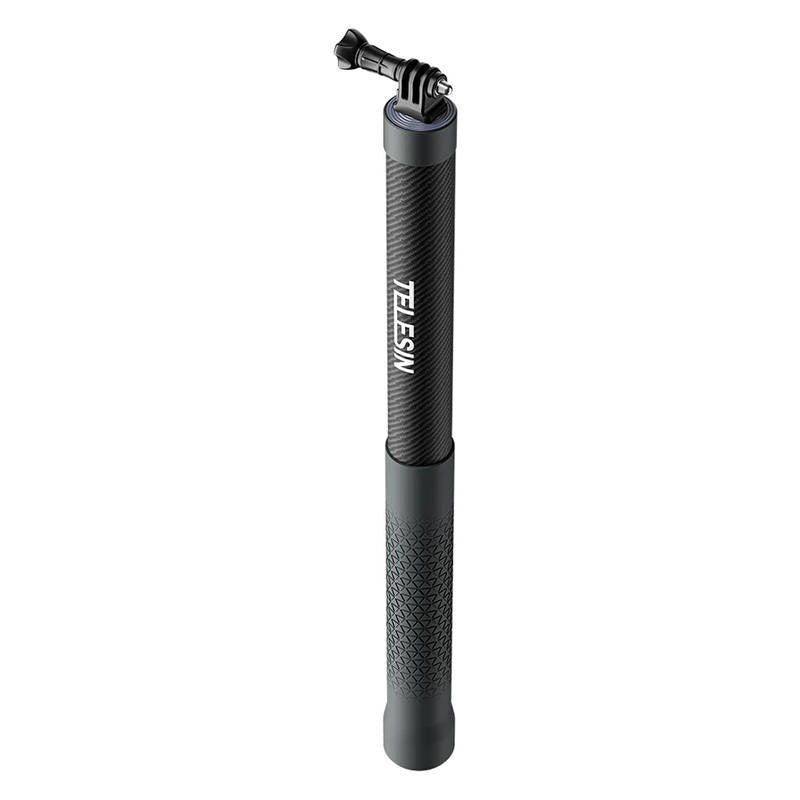 Carbonfiber selfie stick med 3m længde Telesin til kameraer GP-MNP-300-3