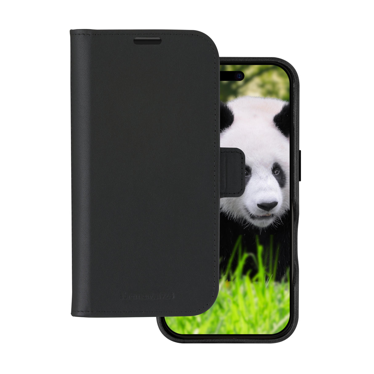 Dbramante iPhone 16 Lynge 2-i-1 wallet cover - Black