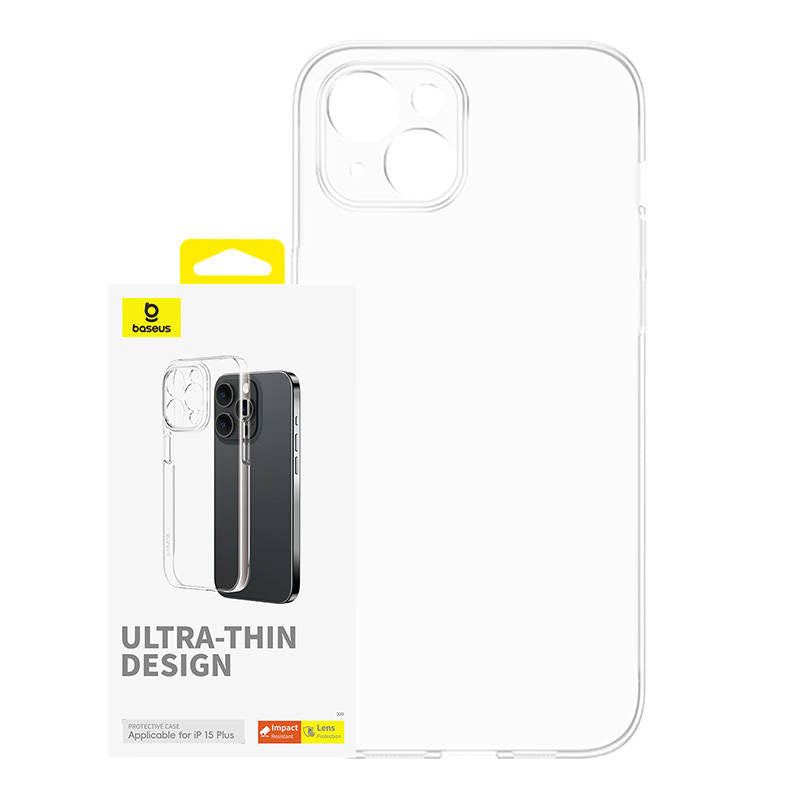 Telefonfoder til iPhone 15 Plus Baseus OS-Lucent Series (klart)
