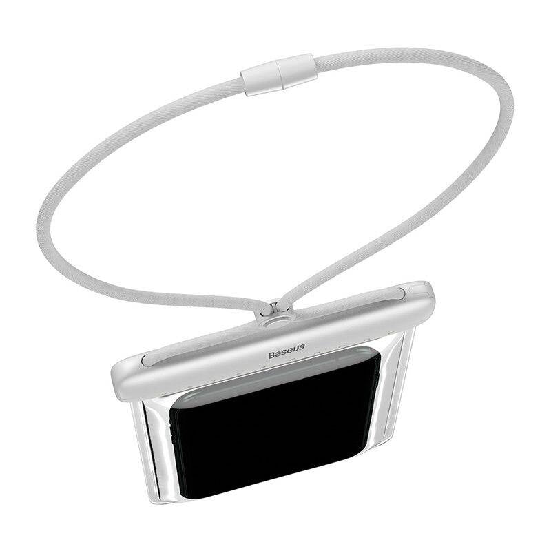 Vandtæt telefonfoder Baseus AquaGlide (hvid)