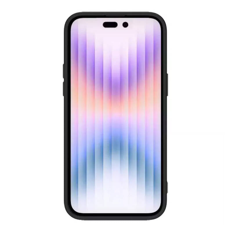 Nillkin CamShield Silky Silicone Case til iPhone 15 Pro (klassisk sort))