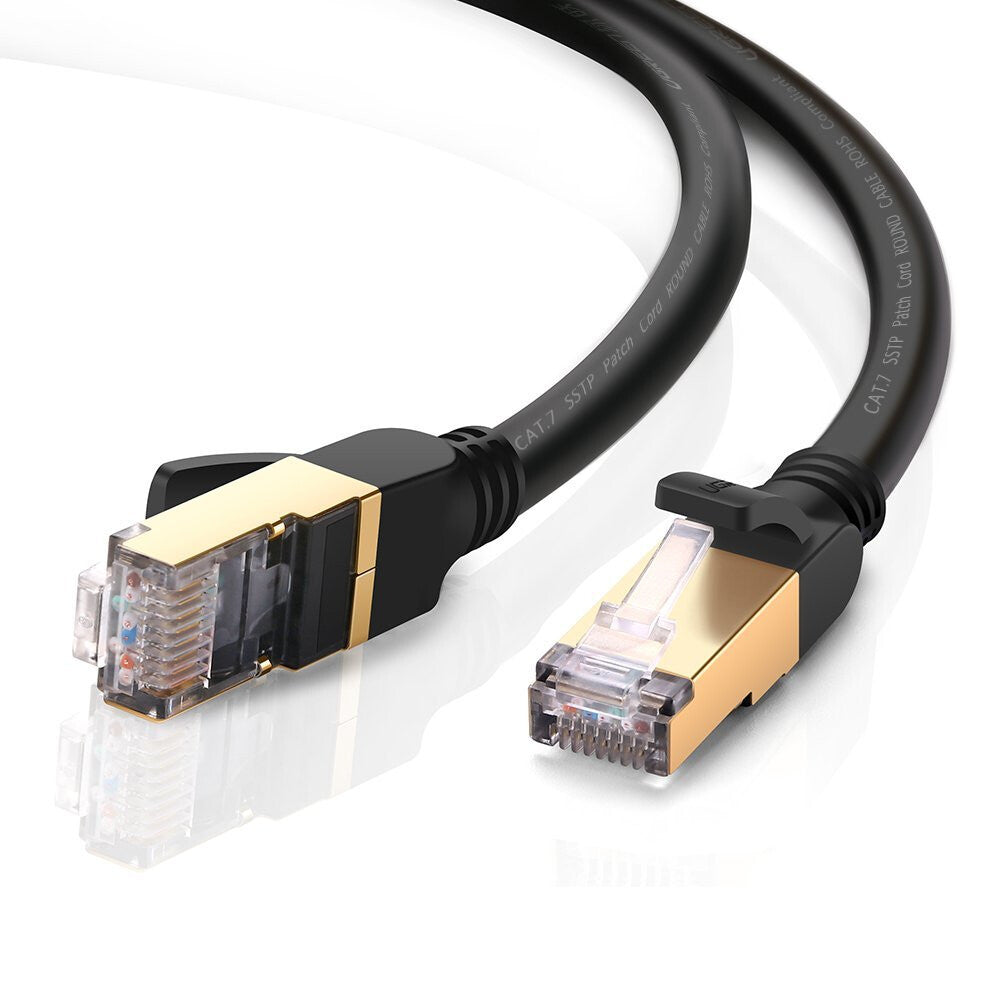 Ugreen 11268 netværkskabel Sort 1 m Cat7 U/FTP (STP)