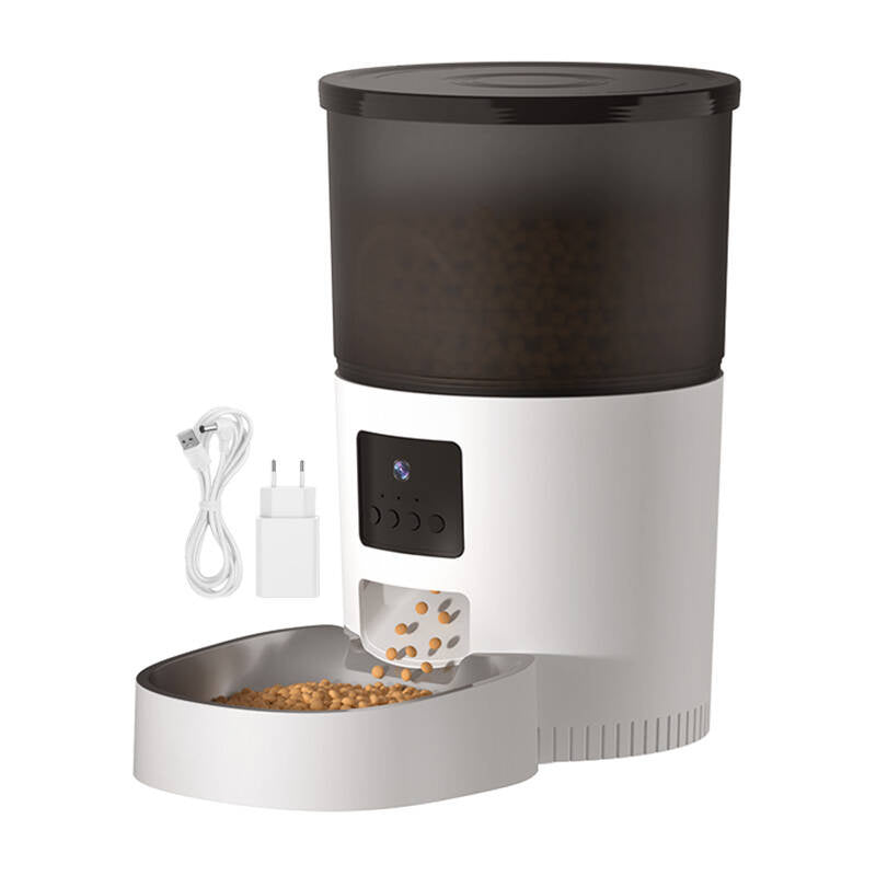 Rojeco 3L Automatisk Pet Feeder WiFi med kamera
