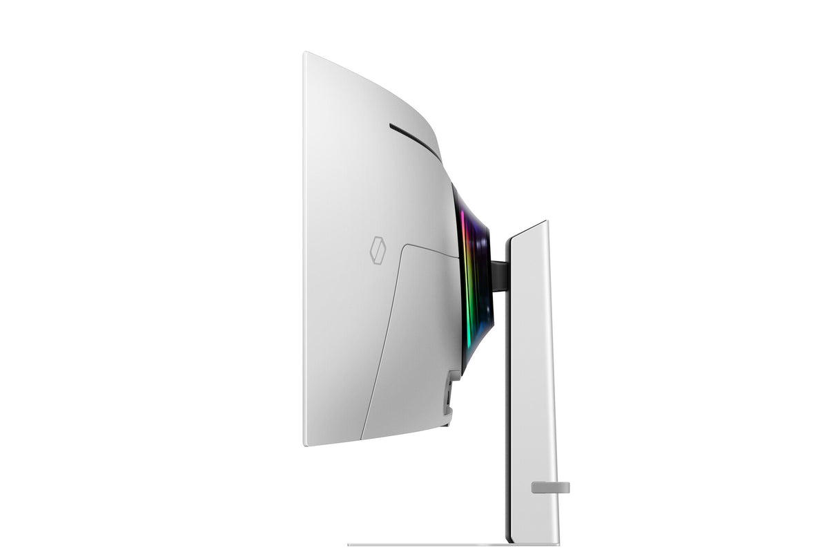 Samsung G93SD computerskærm 124,5 cm (49") 5120 x 1440 pixel Dual QHD OLED Sølv