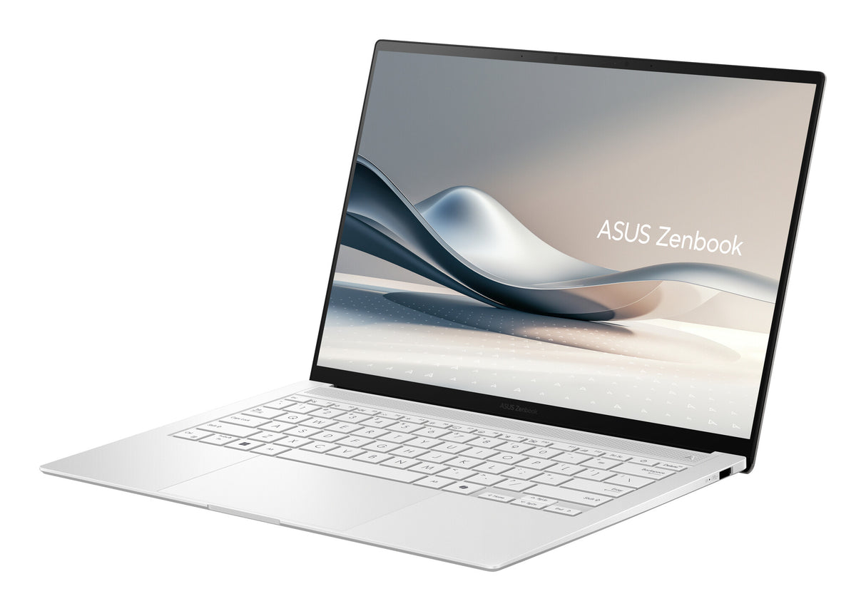 ASUS Zenbook S14 UX5406SA-PV037W Copilot+ PC Intel Core Ultra 5 226V Laptop 35,6 cm (14") 3K 16 GB LPDDR5x-SDRAM 512 GB SSD Wi-Fi 7 (802.11be) Windows 11 Home Hvid