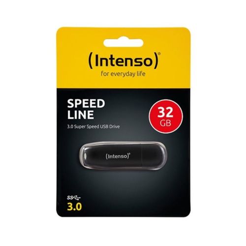 Intenso Pendrive 32GB Speed Line USB 3.2, sort EU (3533480)