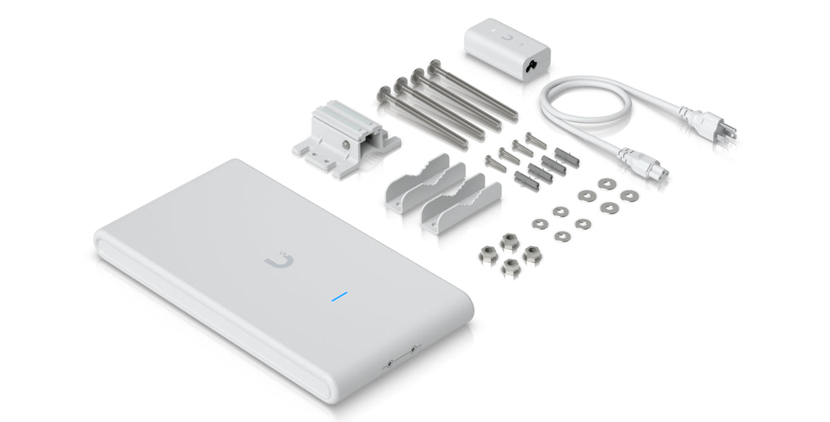 Ubiquiti UniFi U6 Mesh Pro Trådløs forbindelse Hvid