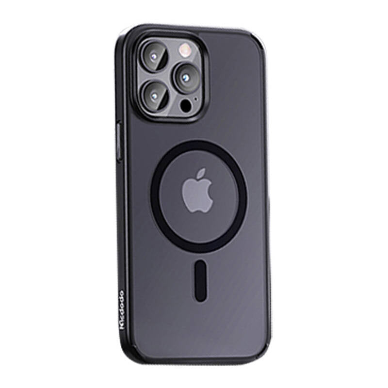 Magnetisk etui McDodo til iPhone 15 Pro Max (sort)