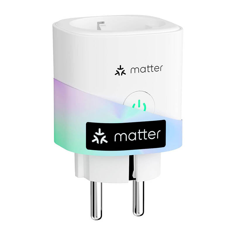 MEROSS MSS315CFH-EU smart stikkontakt med energimåling (Matter)