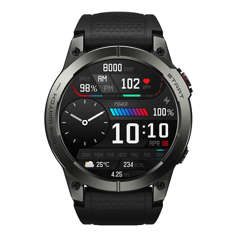 Smartwatch Zeblaze Stratos 3 (sort)
