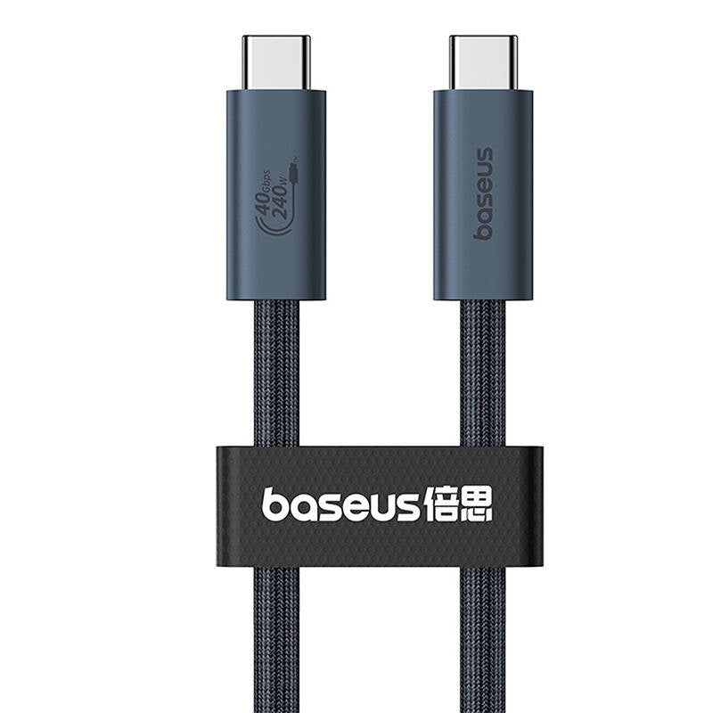 Hurtig opladning USB-C Baseus Flash 240W 1m (sort)