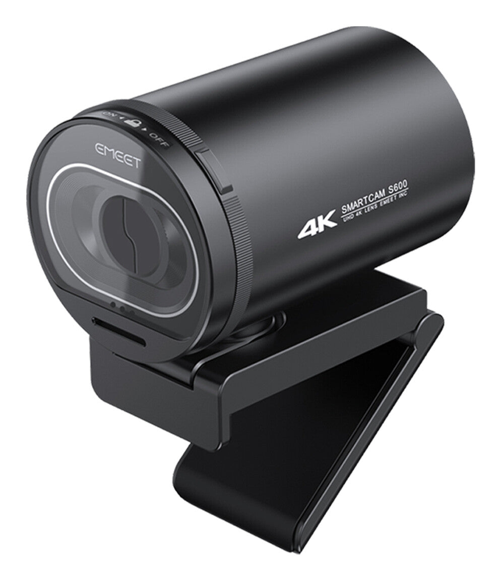 eMeet S600 webcam 8 MP 3840 x 2160 pixel USB Sort