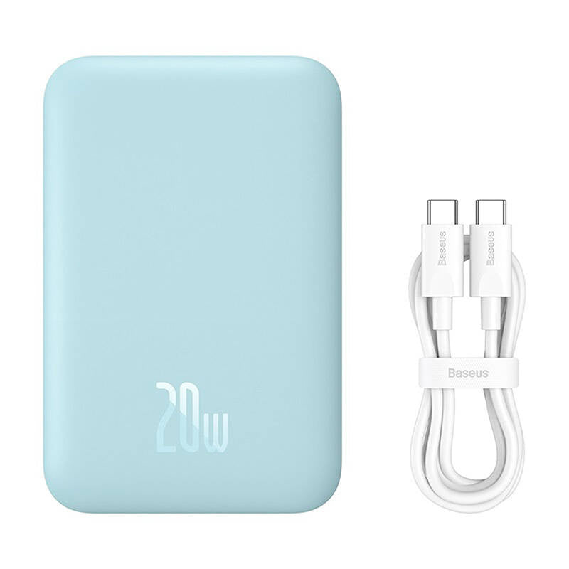 Powerbank mini Baseus 6000 mAh 20W (blå)