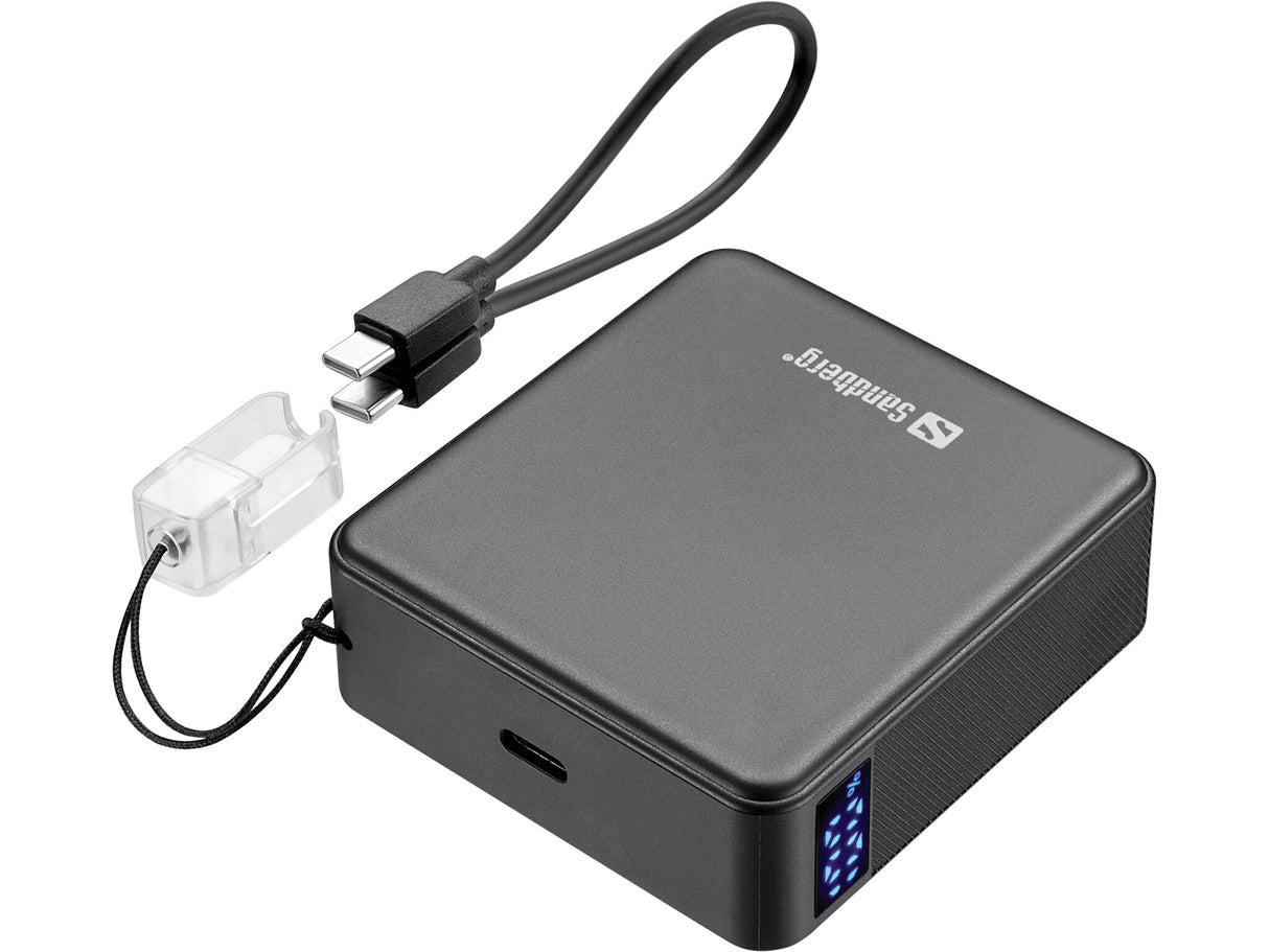Sandberg 421-34 powerbank Lithium-Ion (Li-Ion) 10000 mAh Sort