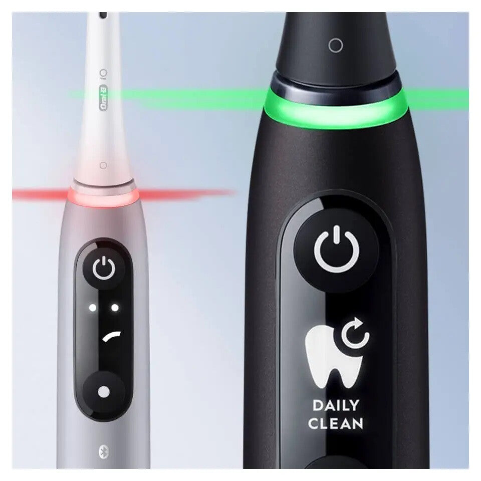 Oral-B iO Series 6 Voksen Roterende tandbørste Sort