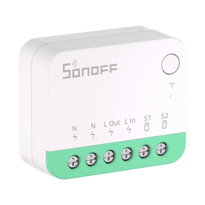 Smart mini-switch WiFi Sonoff MINIR4M Matter (HomeKit, SmartThings, Home Assistant)